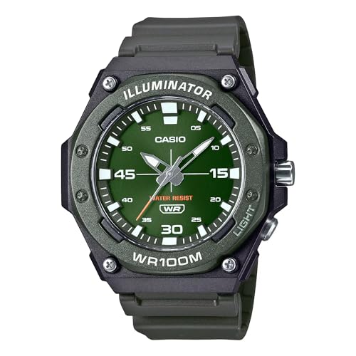 Casio Orologio Analogico Uomo Con Cinturino In Resina Mw-620H-3Avdf