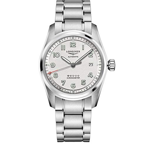 Longines Orologio Spirit 40Mm Argento Automatico Acciaio L3.810.4.73.6