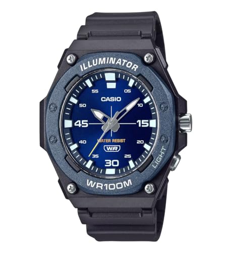 Casio Orologio Analogico Uomo Con Cinturino In Resina Mw-620H-2Avdf