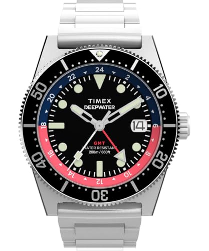 Timex Orologio Analogico Al Quarzo Da Uomo Con Cinturino In Acciaio Inossidabile Tw2W95300