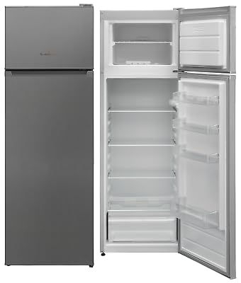 Frigorifero Doppia Porta Inox Look E 161X54 Slorenz