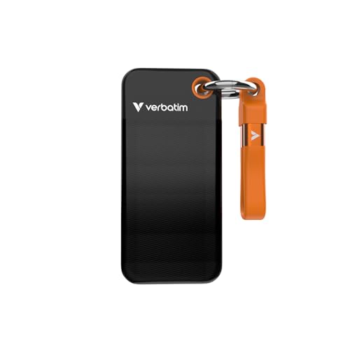 Verbatim Pocket Ssd 2 Tb Usb Tipo-C 3.2 Gen 2 (3.1 Gen 2) Nero, Arancione
