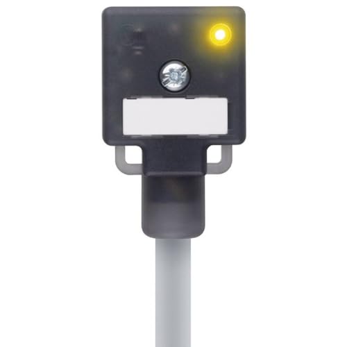 Escha Ventilsteckverbinder Bauform A Nero Va41-24.2-5/P01 Pole:3+Pe Litze 8047822 Inhalt: 1 Pezzo