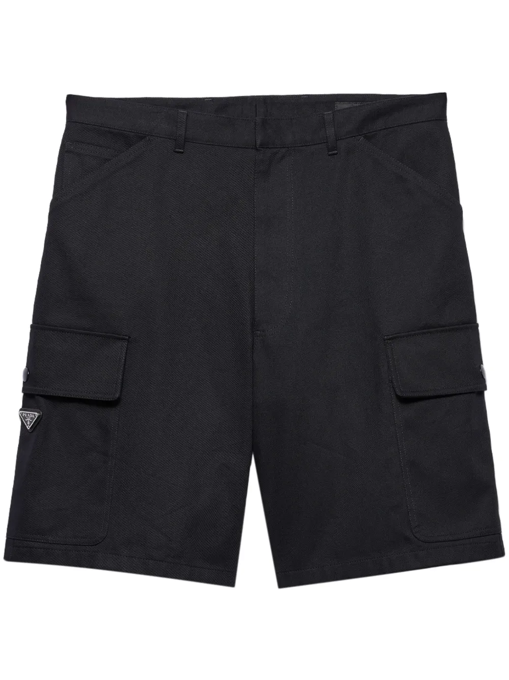 Prada cotton bermuda shorts - Nero