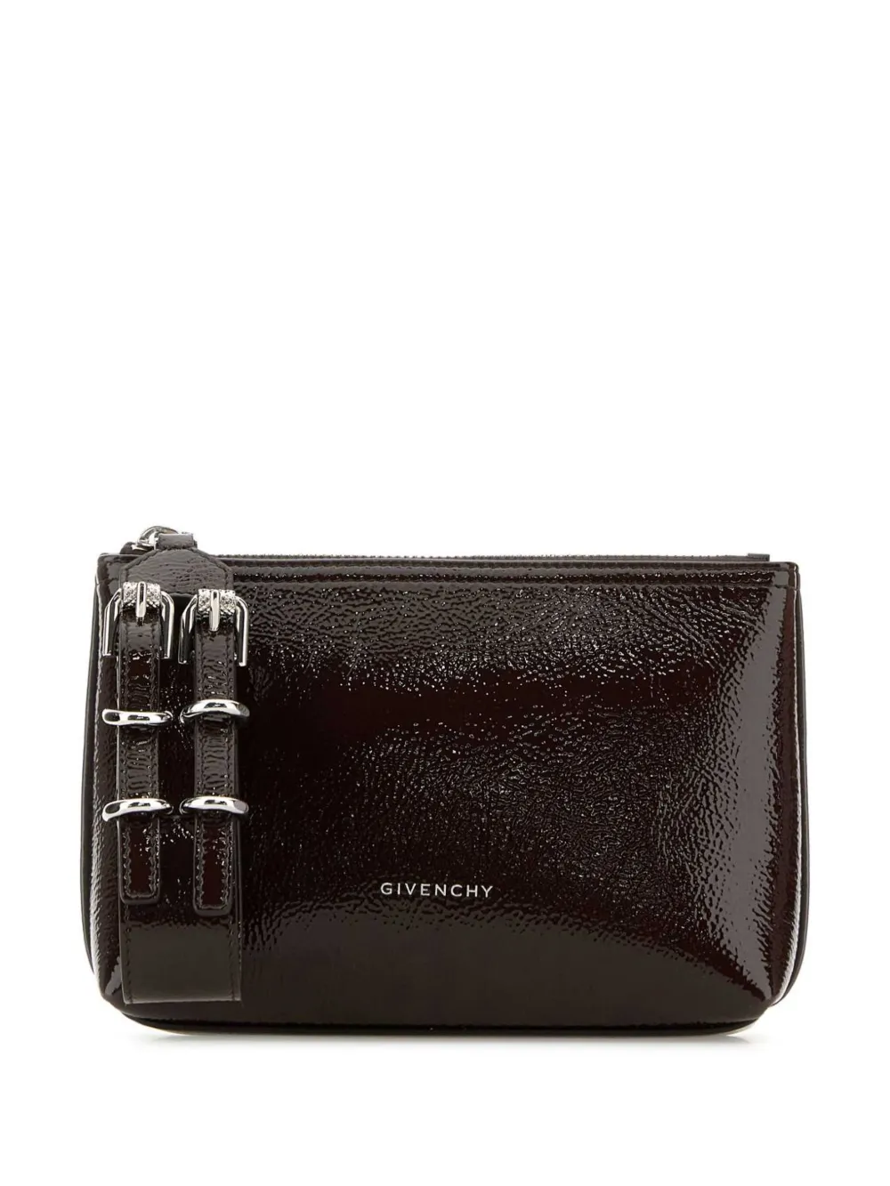 Givenchy Voyou clutch bag - Marrone