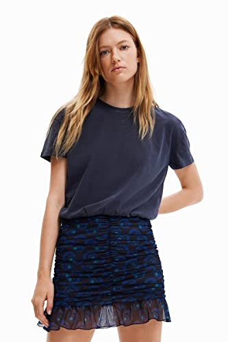 Desigual Vest_Bilba 5000 Navy Casual, Blu, S Donna