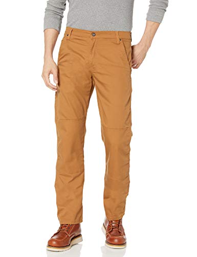 Dickies Duck Double Knee Pant, Pantaloni Da Lavoro Uomo, Marrone (Stonewashed Brown Duck), 42W / 30L