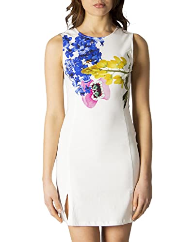 Desigual Vest_Audrey Abito Casual, Bianco, S Donna