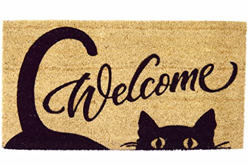 Casa Service Asolo Zerbino 40X75Cm In Cocco Naturale E Gomma Pvc Rettangolare Per Ingresso Con Animali (C - Cat)