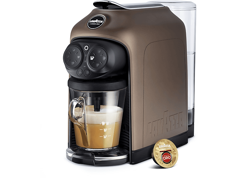 Lavazza Desea Brown Walnut Macchina Caffè Capsule, Marrone Noce