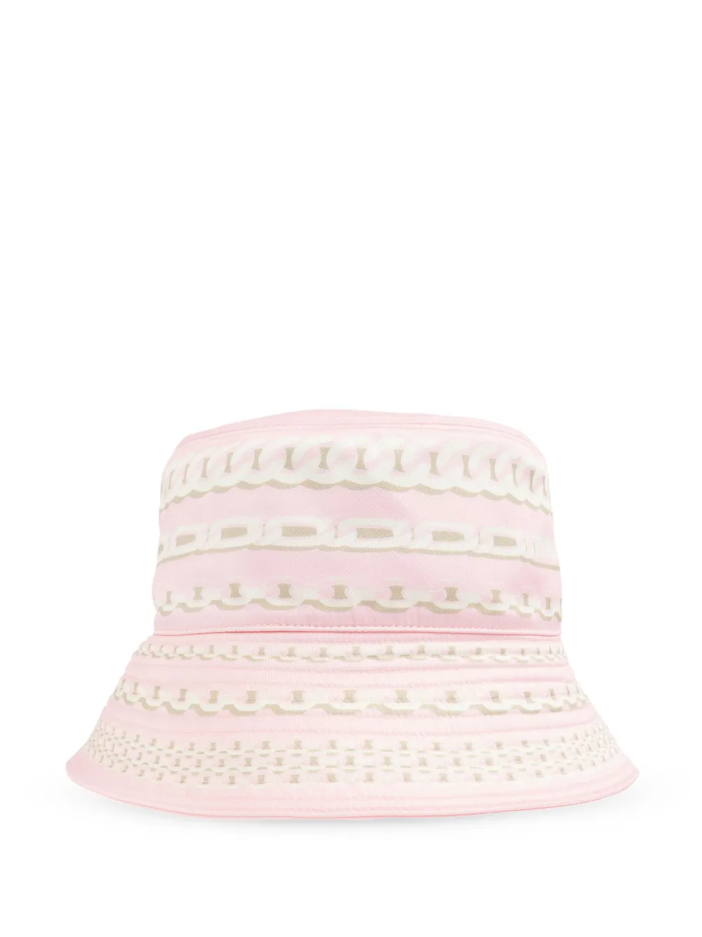 Versace chain link-print bucket hat - Rosa