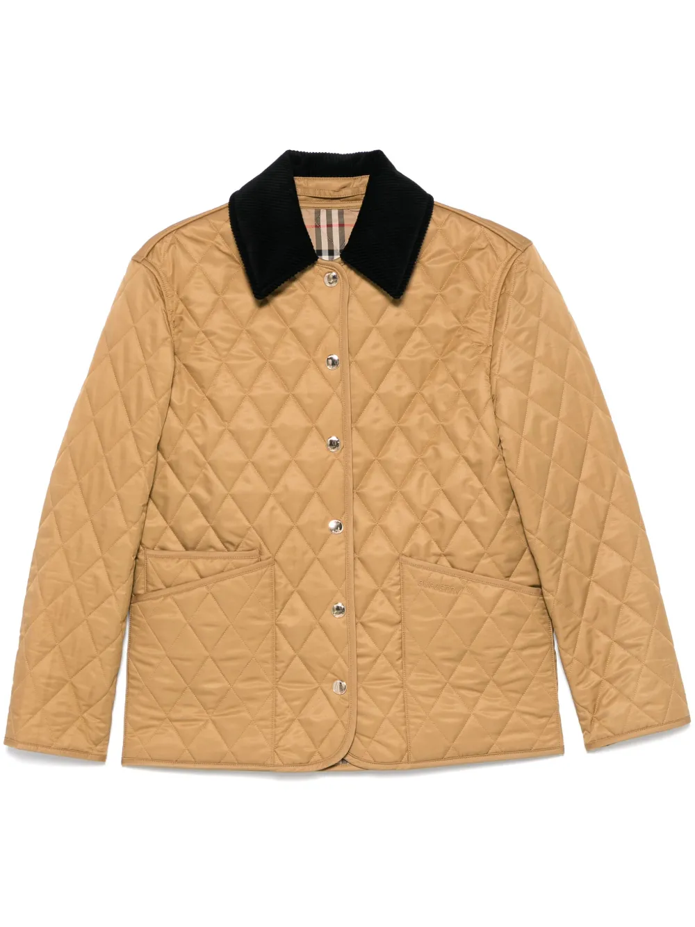 Burberry quilted jacket - Marrone