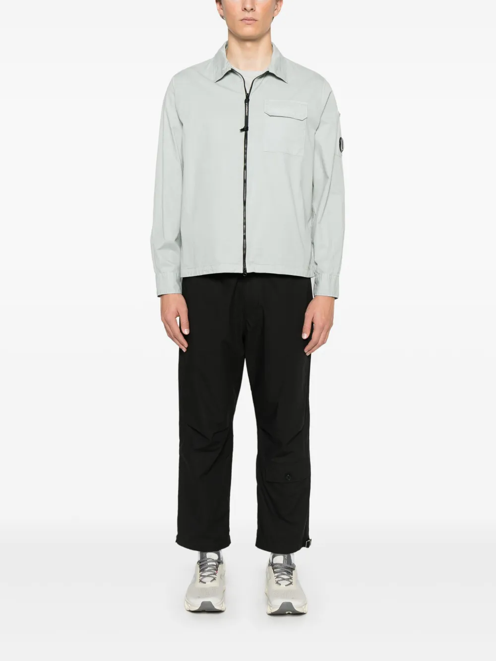 C.P. Company Lens-detailed jacket - Blu