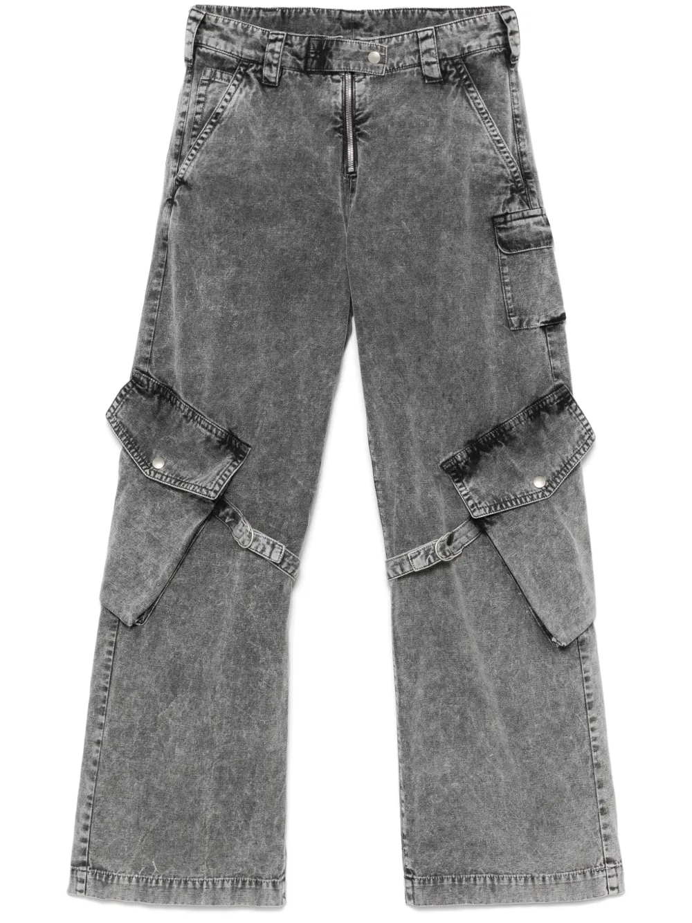 Acne Studios Jeans con cinturino - Grigio