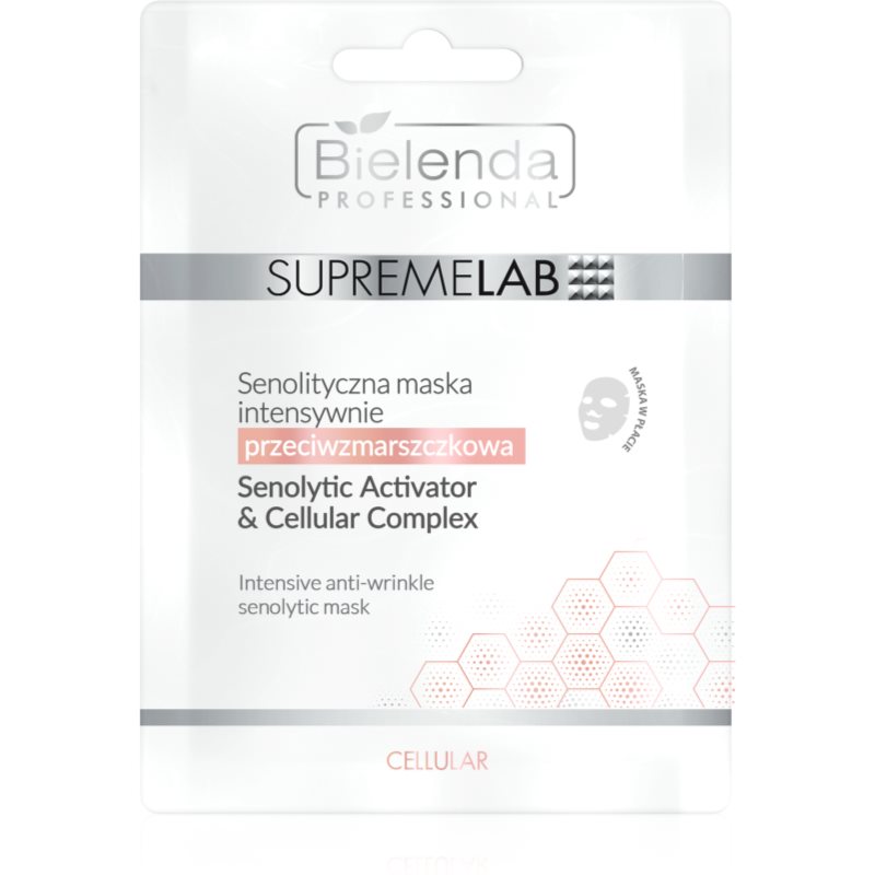 Bielenda Professional Supremelab Cellular Maschera In Tessuto Antirughe 1 Pz