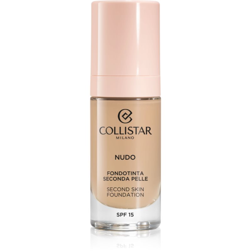 Collistar Nudo Second Skin Foundation Spf 15 Fondotinta Idratante Illuminante Effetto Lisciante Colore 2N Beige 30 Ml