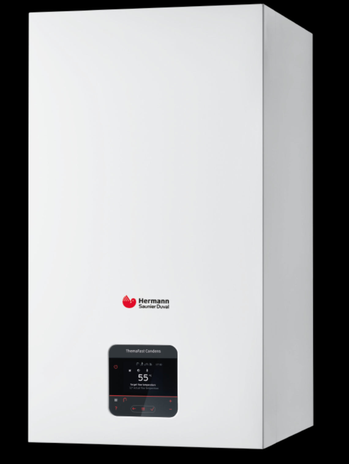Caldaia hermann saunier duval themafast condens 35 cs/1 con wifi migo low nox metano completa di kit scarico fumi