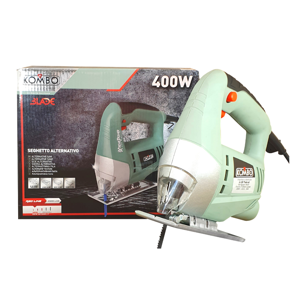 Seghetto alternativo professionale kombo 400w - velocit rotazione 3000 giri/minuto
