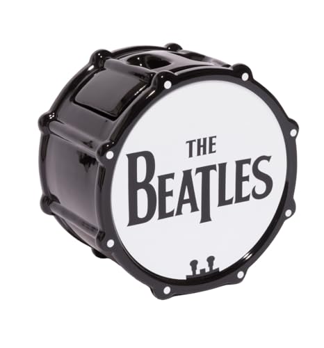 Half Moon Bay The Beatles Drum Ceramic Shaped Cookie Jar
