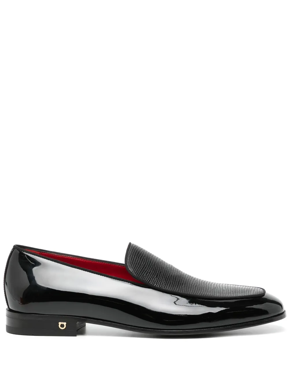 Ferragamo slip-on style loafers - Nero