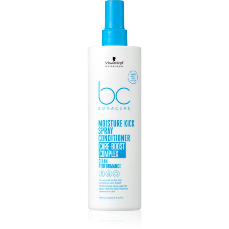 Schwarzkopf Professional Bc Bonacure Moisture Kick Balsamo Senza Risciacquo Effetto Idratante 400 Ml