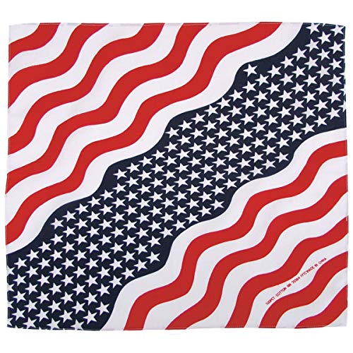 Mfh Bandana Cotone Stars And Stripes