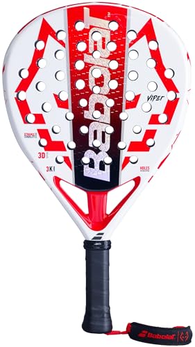 Babolat Tecnica Viper Juan Lebron Racchetta Padel (Bianco/Rosso)