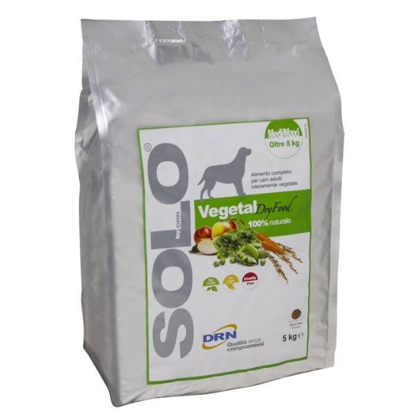 Drn solo vegetal dry food dog - 5 kg - croccantini per cani