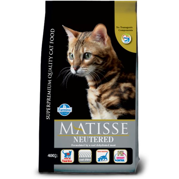 Matisse superpremium cat neutered pollo - 10 kg - croccantini per gatti