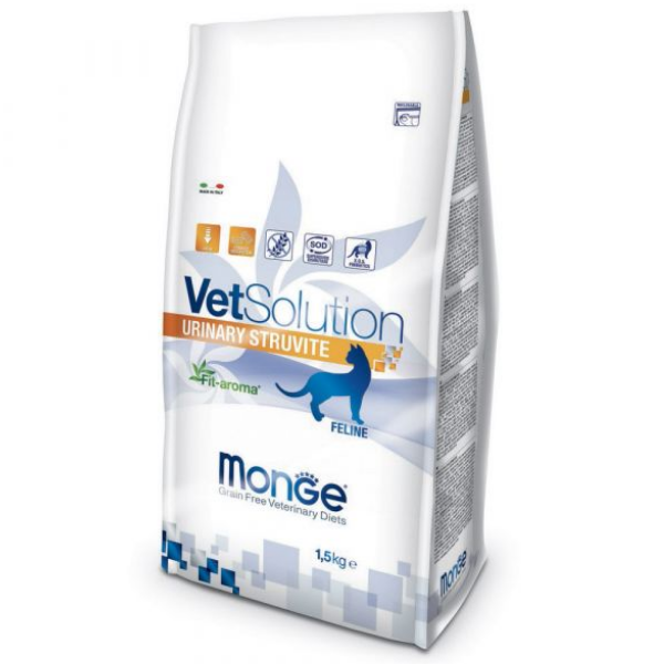 Monge vet solution urinary struvite - 1,5 kg - dieta veterinaria per gatti