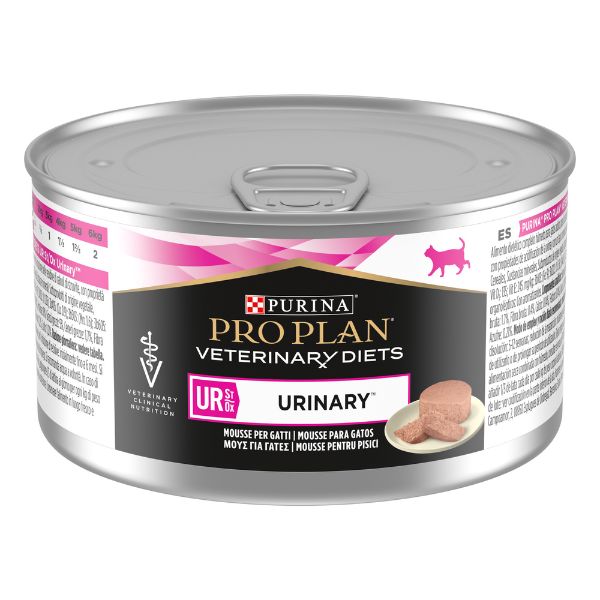 Purina veterinary diets ur mousse 195 gr - tacchino - confezione da 6 pezzi - dieta veterinaria per gatti