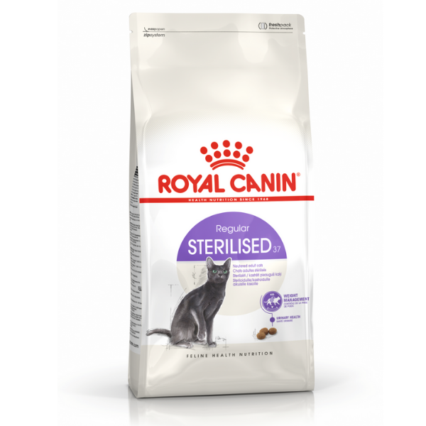 Royal canin sterilised 37 cat food - 2 kg - croccantini per gatti