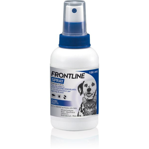 Frontline spray - 100 ml - antiparassitario per gatti