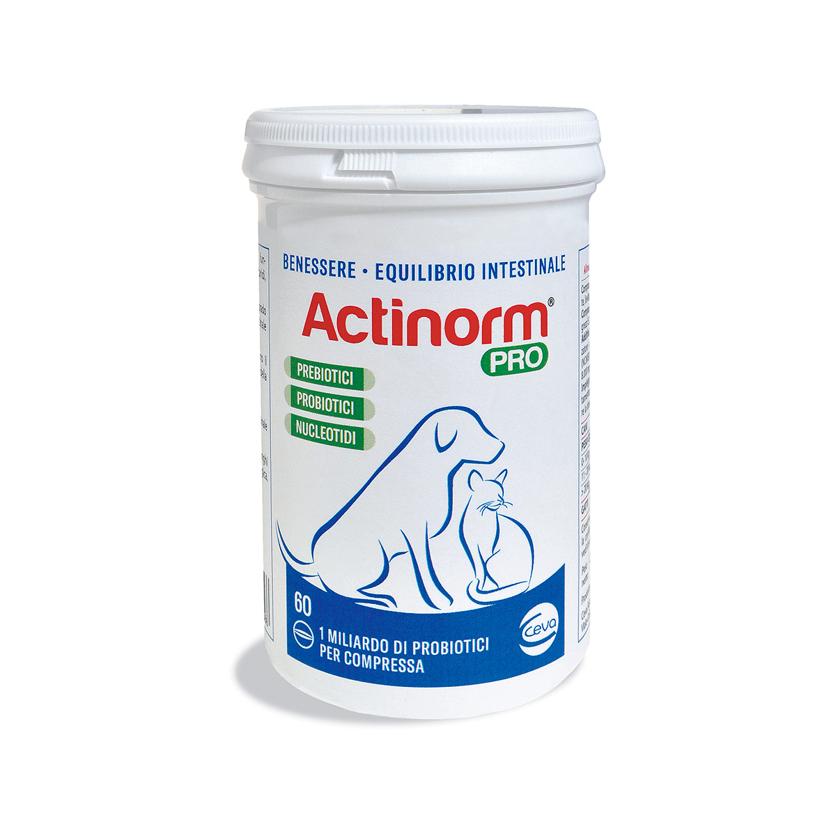 Actinorm pro compresse per cani e gatti - 1 confezione da 60 compresse