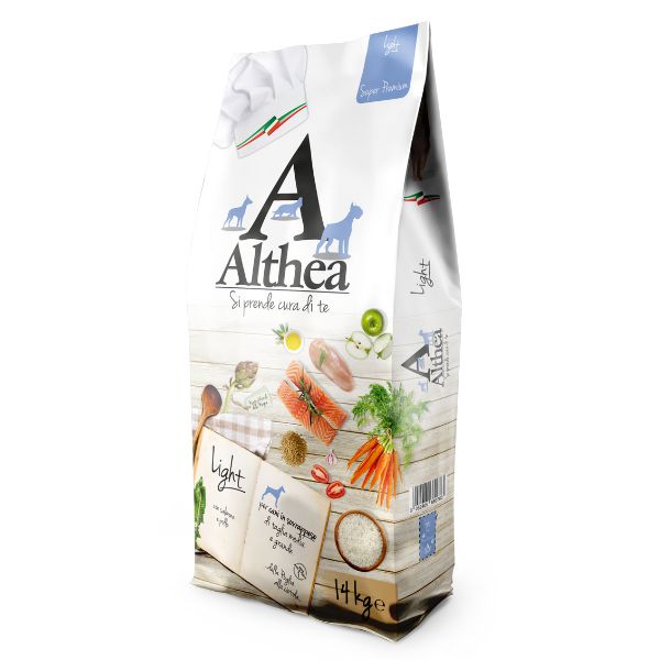 Althea superpremium light medium/maxi - 14 kg - croccantini per cani