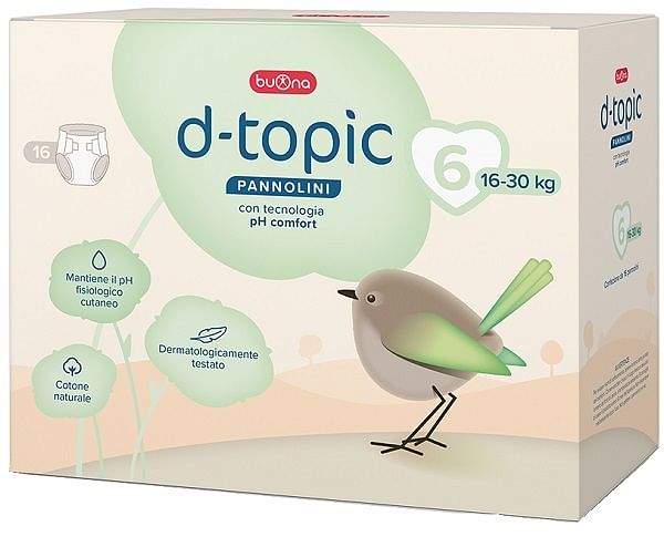 D Topic Pannolini Taglia 6 16 Pezzi