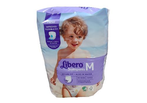 Pannolini Mare/Piscina Libero Swim Pants Per Bambino 7/16 Kg 12 Pezzi