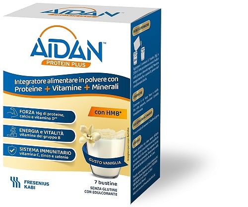 Aidan Protein Plus Vaniglia 7 Bustine