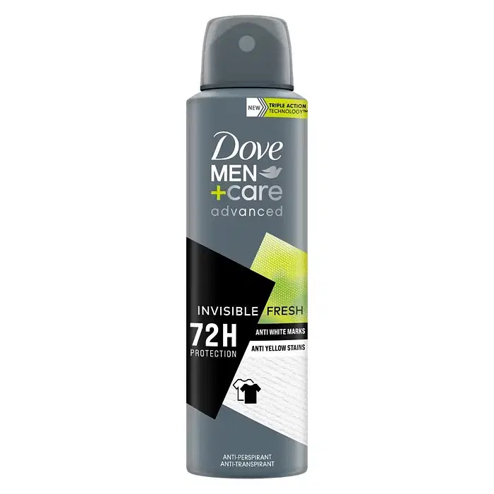 Dove Men Care Advanced Care Invisible Fresh Spray 150 Ml