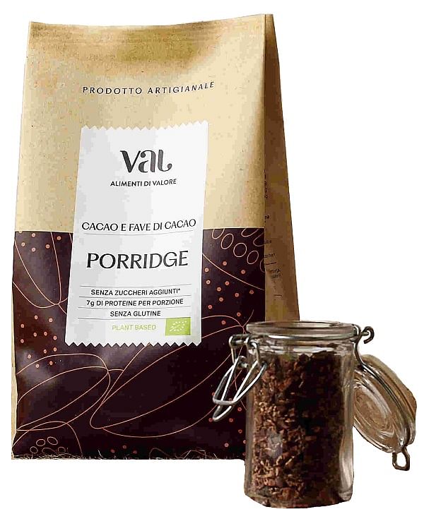 Val Bio Porridge Cacao E Fave Di Cacao 300 G