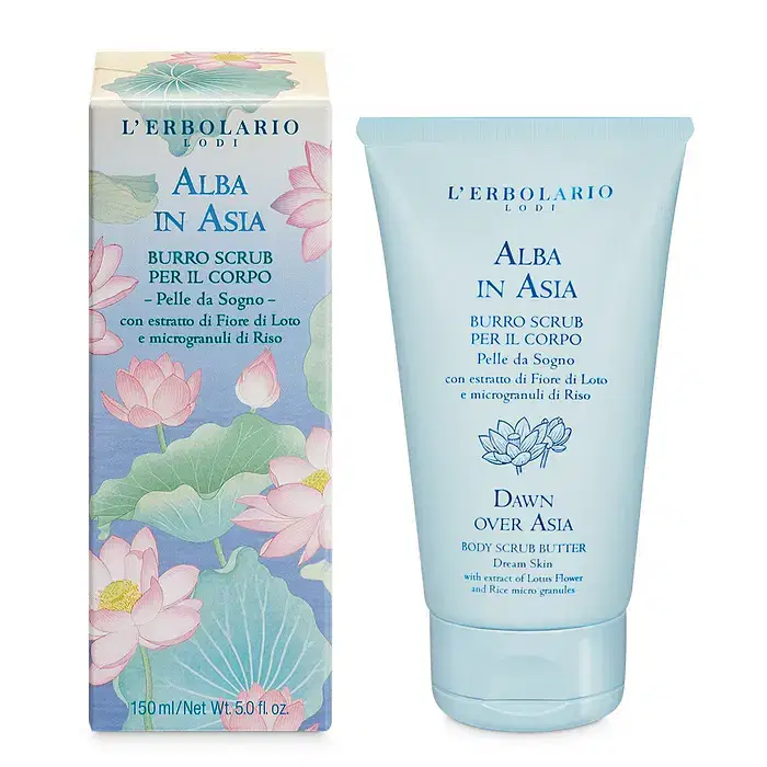 Alba In Asia Burro Scrub Per Il Corpo Pelle Da Sogno 150 Ml