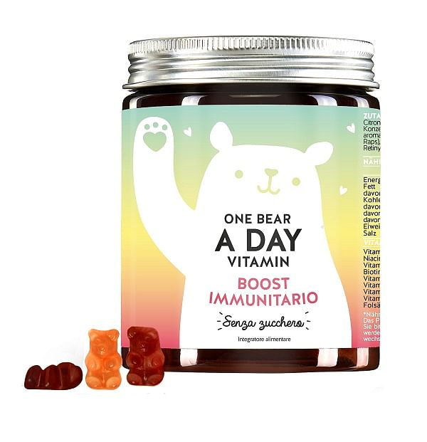 One Bear A Day Vitamin Immun Boost Mit Vitamin C & D 45 Caramelle Gommose