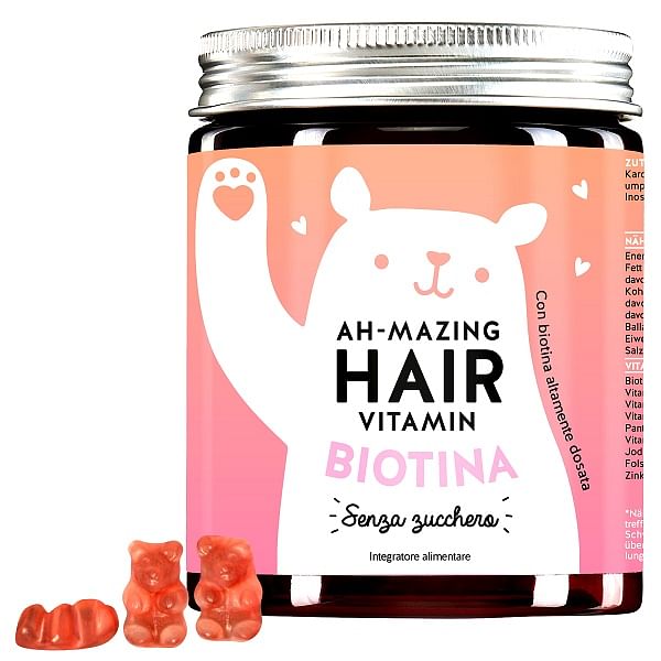 Ah Mazing Hair Vitamins Mit Biotin Sugarfree 45 Caramelle Gommose