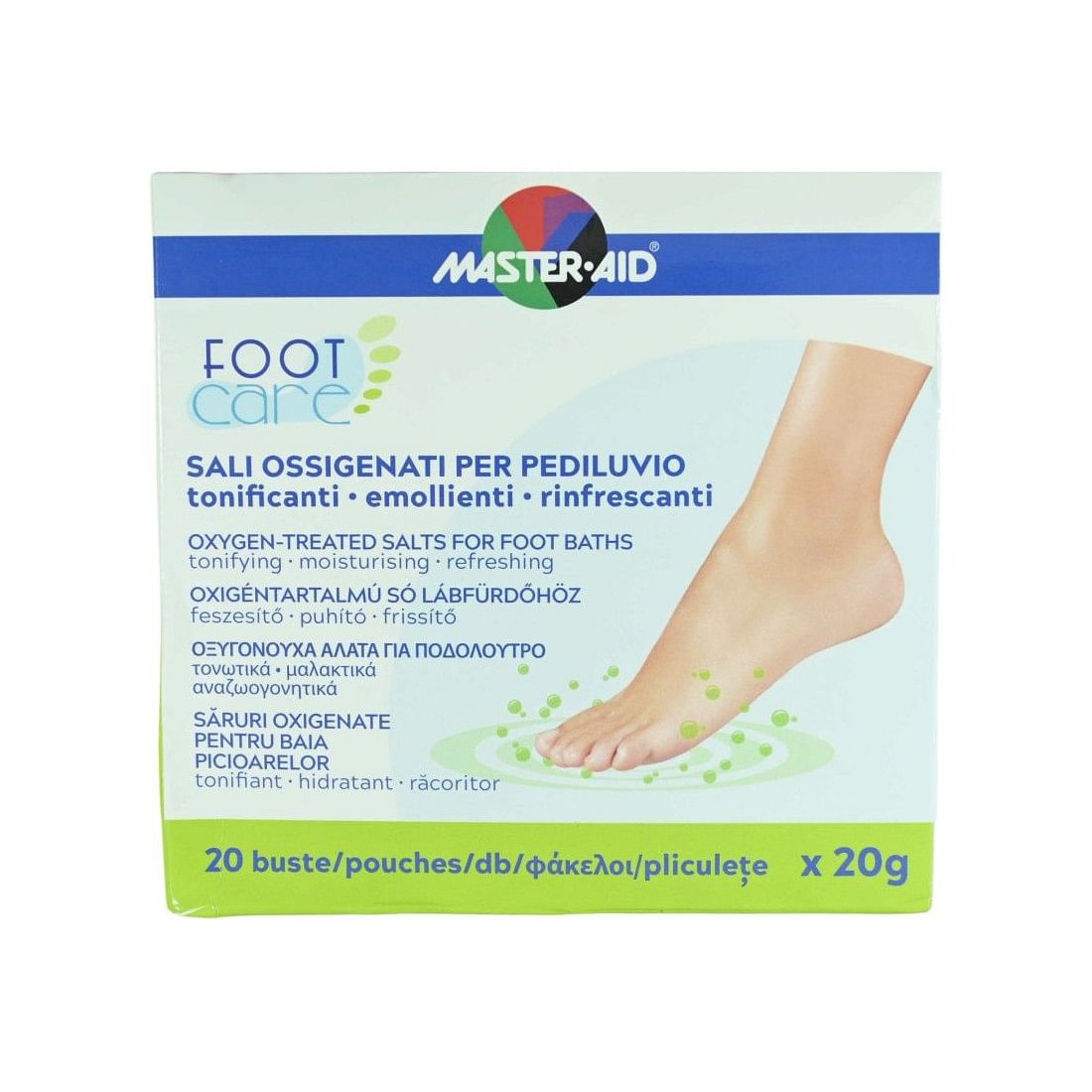 Master Aid Footcare Sali Ossigenati 20 Bustine Da 20 G L1