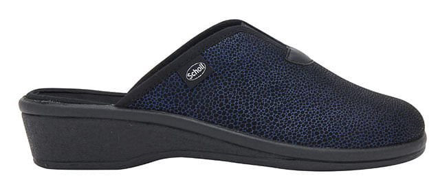 Elsa Dot Printed Elasticated Ciabatta Woman Navy Blue 39