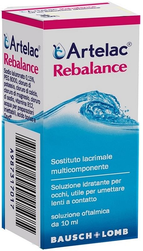 Gocce Oculari Multidose Artelac Rebalance Senza Conservanti 10 Ml