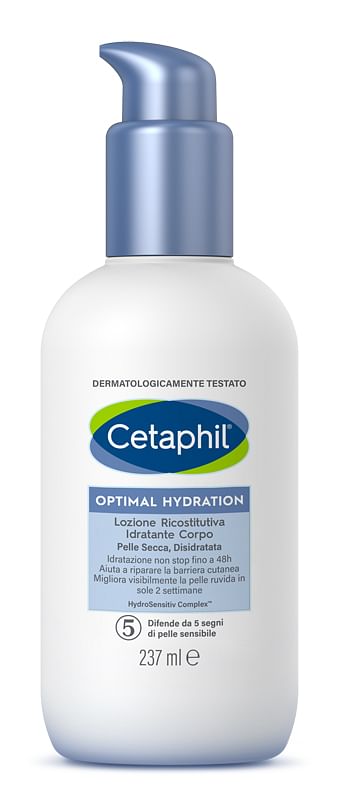 Cetaphil Optimal Hydration Lozione Idratante Ricostitutiva Idratante Corpo 237 Ml
