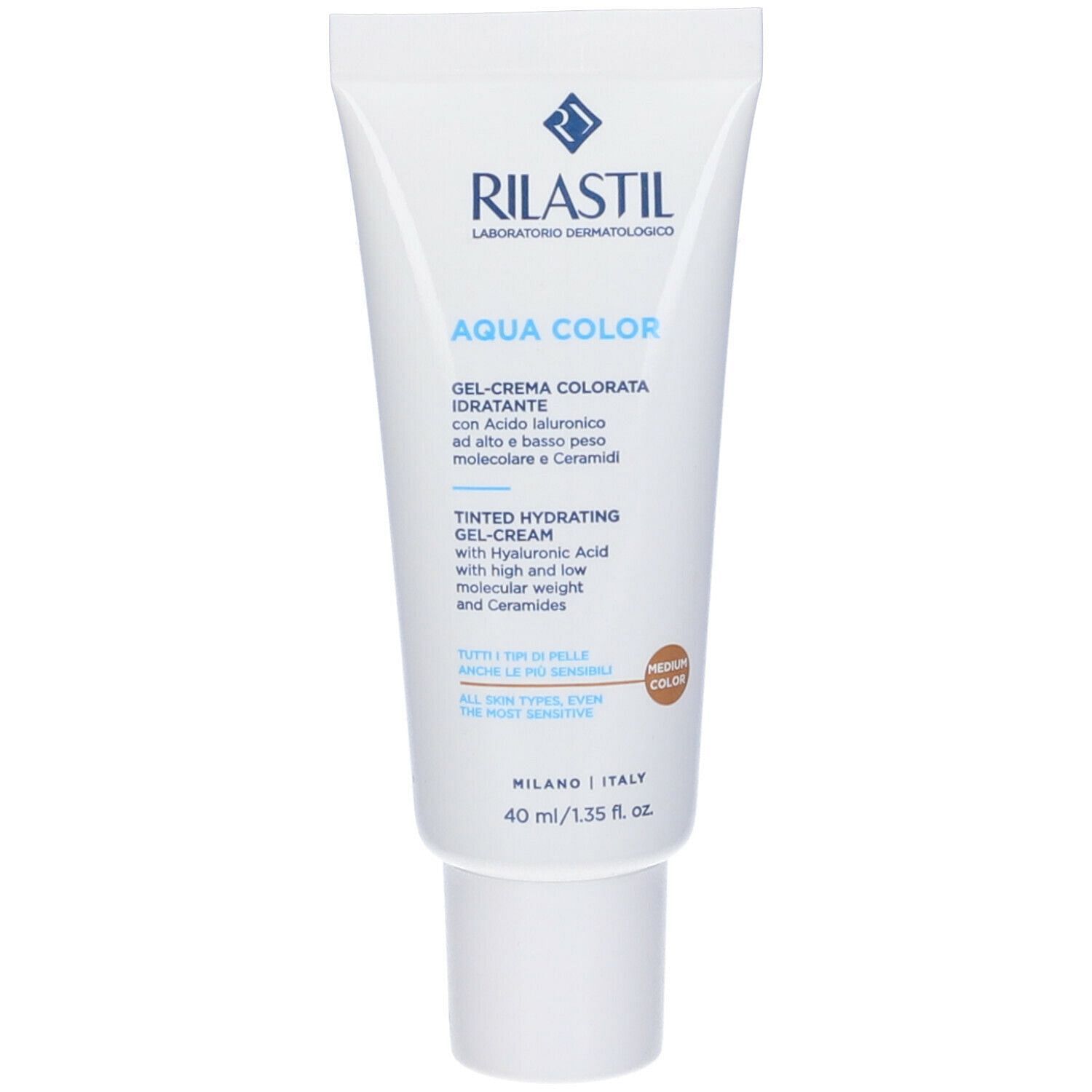 Rilastil Aqua Colorata Gel Crema Medium