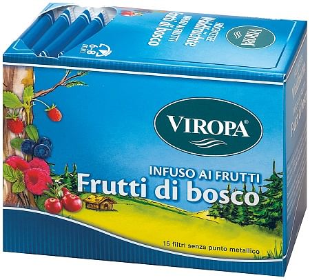 Viropa Infuso Ai Frutti Di Bosco 15 Bustine Da 2,5 G