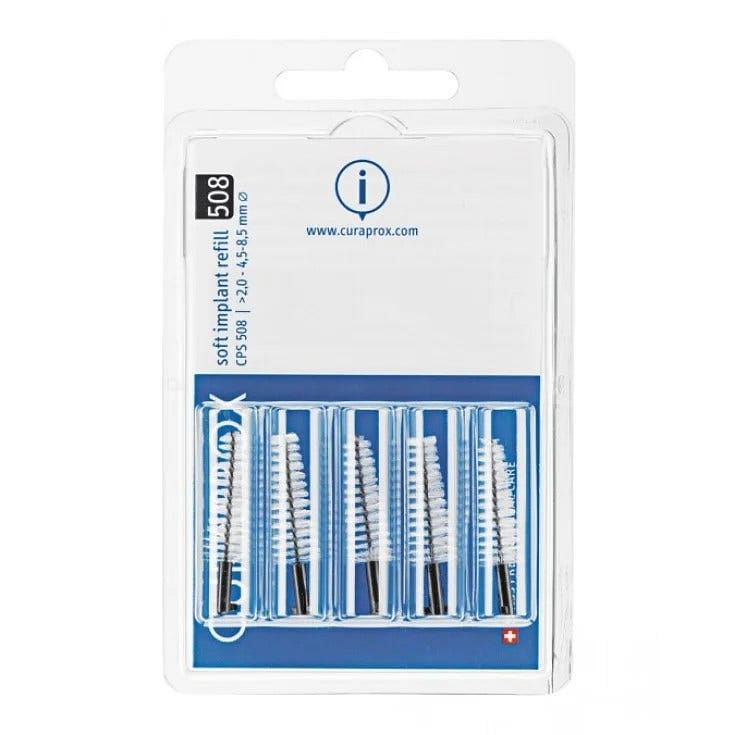 Curaprox Cps 505 Implant Refill 5 Scovolini Black